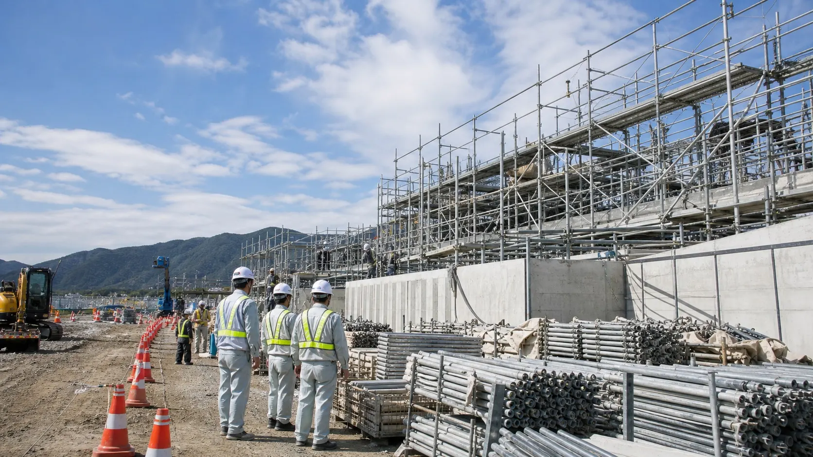 幸和商事の現場風景